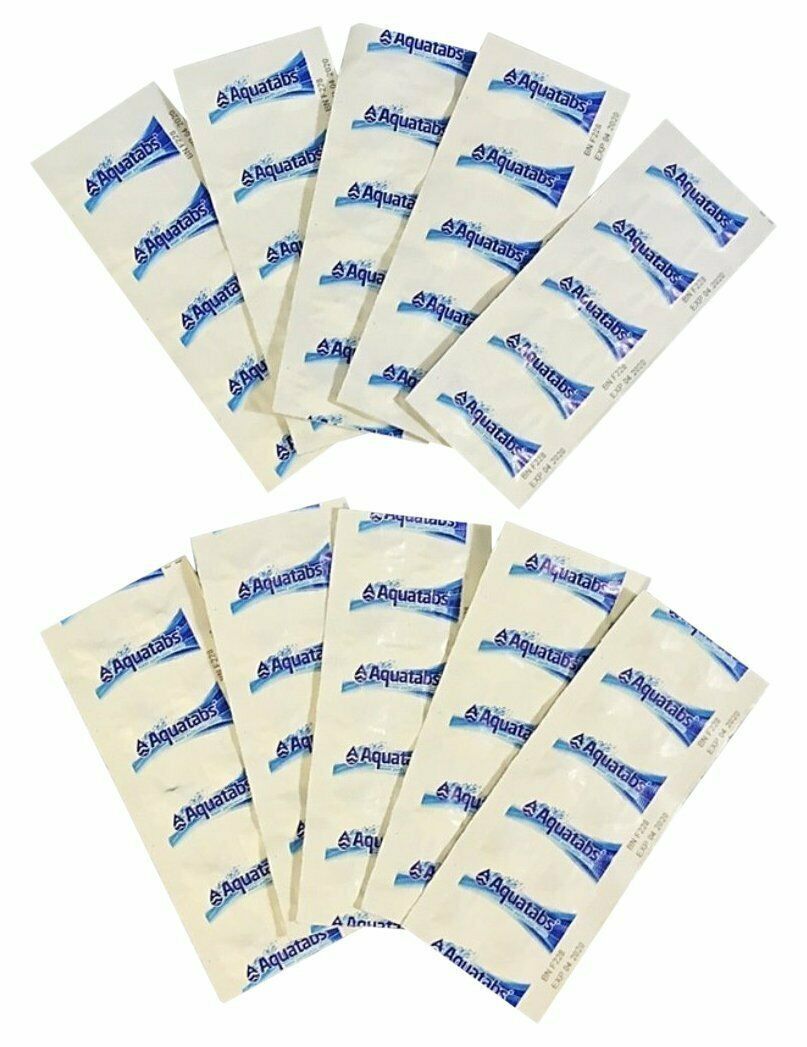Aquatabs Water Purification Tablets